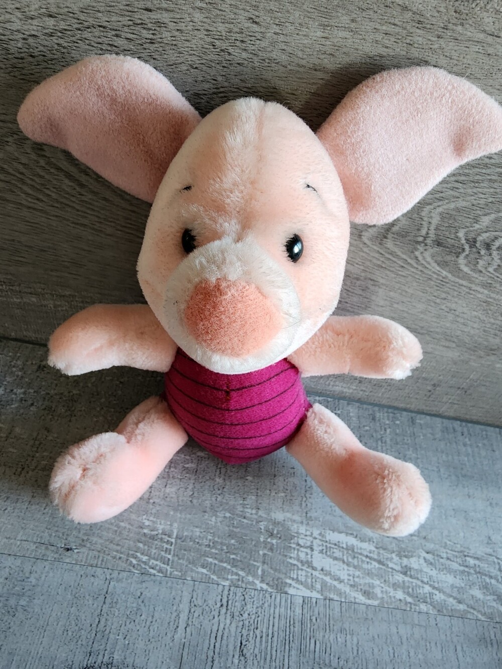 Disney’s Piglet Stuffed 7in Plush Stuffed Animal WALT DISNEY WORLD Vintage